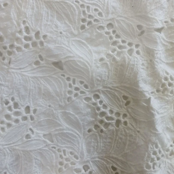 Coldwater Creek White Lace Fully Lined ALine Skirt - Picture 2 of 5
